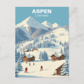 《植物》アスペンスキー，コロラドヴィンテージトラベル ポストカード (正面)