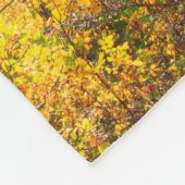 《植物》アスペンツリーイン秋|シエラネバダ山脈(カリフォルニア州) フリースブランケット (角)