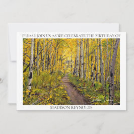 《植物》アスペンツリーズインザフォレスト誕生日