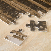 《植物》アスペンツリーフォレストインウィンターパズル ジグソーパズル (側面)