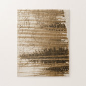 《植物》アスペンツリーフォレストインウィンターパズル ジグソーパズル (縦)