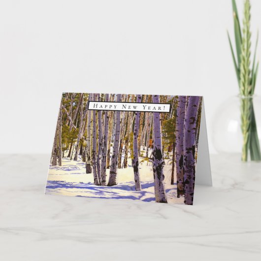 《植物》アスペンツリーフォレストinフラッグスタッフ, AZ カード (正面)