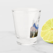 《植物》アスペンフォト結婚式の引き出物応援ショットグラス ショットグラス (左)