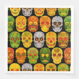 《植物》アスペンリーフスカルシームレスパターン2018