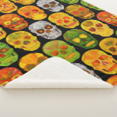 《植物》アスペンリーフスカルシームレスパターン2018 シェルパブランケット (3/4)