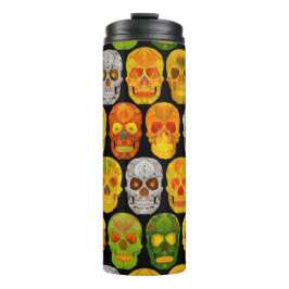 《植物》アスペンリーフスカルシームレスパターン2018 タンブラー