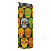 《植物》アスペンリーフスカルシームレスパターン2018 タンブラー (回転右)