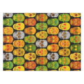 《植物》アスペンリーフスカルシームレスパターン2018 テーブルクロス (正面(横))