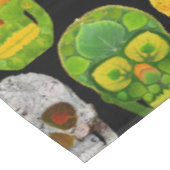 《植物》アスペンリーフスカルシームレスパターン2018 テーブルクロス (アングル)