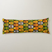 《植物》アスペンリーフスカルシームレスパターン2018 ボディピロー (裏面)