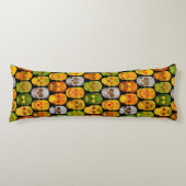 《植物》アスペンリーフスカルシームレスパターン2018 ボディピロー (正面)