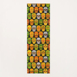 《植物》アスペンリーフスカルシームレスパターン2018 ヨガマット