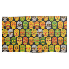 《植物》アスペンリーフスカルシームレスパターン2018 枕カバー