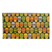 《植物》アスペンリーフスカルシームレスパターン2018 枕カバー (裏面-右)