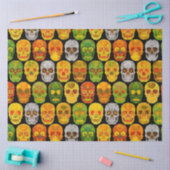 《植物》アスペンリーフスカルシームレスパターン2018 薄葉紙 (クラフト)