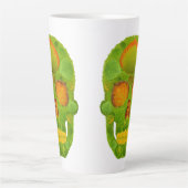 《植物》アスペンリーフスカル10 カフェラテマグ (正面)