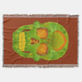 《植物》アスペンリーフスカル10 スローブランケット (正面)