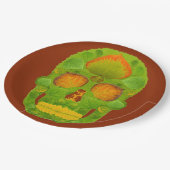 《植物》アスペンリーフスカル10 ペーパープレート (アングル)