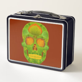 《植物》アスペンリーフスカル10 メタルランチボックス