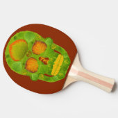 《植物》アスペンリーフスカル10 卓球ラケット (横)