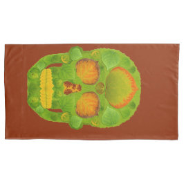 《植物》アスペンリーフスカル10 枕カバー