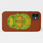 《植物》アスペンリーフスカル10 Case-Mate iPhoneケース (裏面(横))