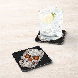 《植物》アスペンリーフスカル11 コースター