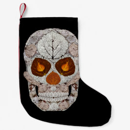 《植物》アスペンリーフスカル11 スモールクリスマスストッキング