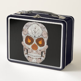 《植物》アスペンリーフスカル11 メタルランチボックス