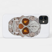 《植物》アスペンリーフスカル11 Case-Mate iPhoneケース (裏面(横))