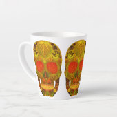 《植物》アスペンリーフスカル12 カフェラテマグ (左アングル)