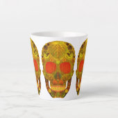 《植物》アスペンリーフスカル12 カフェラテマグ (正面)