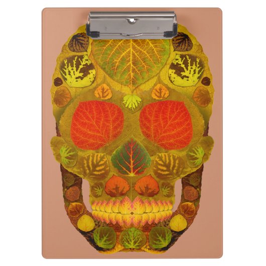 《植物》アスペンリーフスカル12 クリップボード (正面)