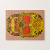 《植物》アスペンリーフスカル12 ジグソーパズル (横)