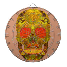 《植物》アスペンリーフスカル12 ダーツボード