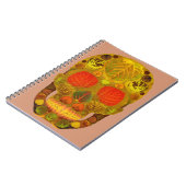 《植物》アスペンリーフスカル12 ノートブック (左側)