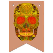 《植物》アスペンリーフスカル12 バンティングフラッグ (第2の旗)