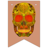 《植物》アスペンリーフスカル12 バンティングフラッグ (第3の旗)