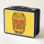 《植物》アスペンリーフスカル12 メタルランチボックス (裏面)