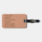 《植物》アスペンリーフスカル12 ラゲッジタグ (裏面横)