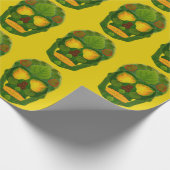 《植物》アスペンリーフスカル12 ラッピングペーパー (角)