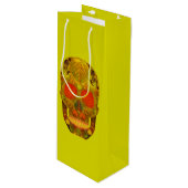 《植物》アスペンリーフスカル12 ワインギフトバッグ (正面アングル)