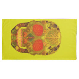 《植物》アスペンリーフスカル12 枕カバー