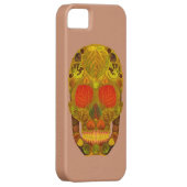 《植物》アスペンリーフスカル12 Case-Mate iPhoneケース (裏面/右)