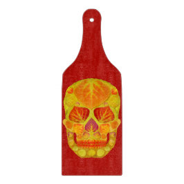 《植物》アスペンリーフスカル13 カッティングボード