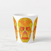 《植物》アスペンリーフスカル13 カフェラテマグ (正面)