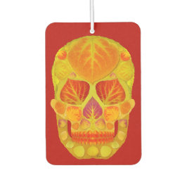 《植物》アスペンリーフスカル13 カーエアーフレッシュナー