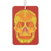 《植物》アスペンリーフスカル13 カーエアーフレッシュナー (裏面)