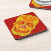 《植物》アスペンリーフスカル13 コースター (左側)