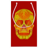 《植物》アスペンリーフスカル13 スモールペーパーバッグ (裏面)